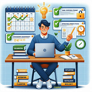 Online learning success hinges on more than completing tasks—it’s about when and how you engage.